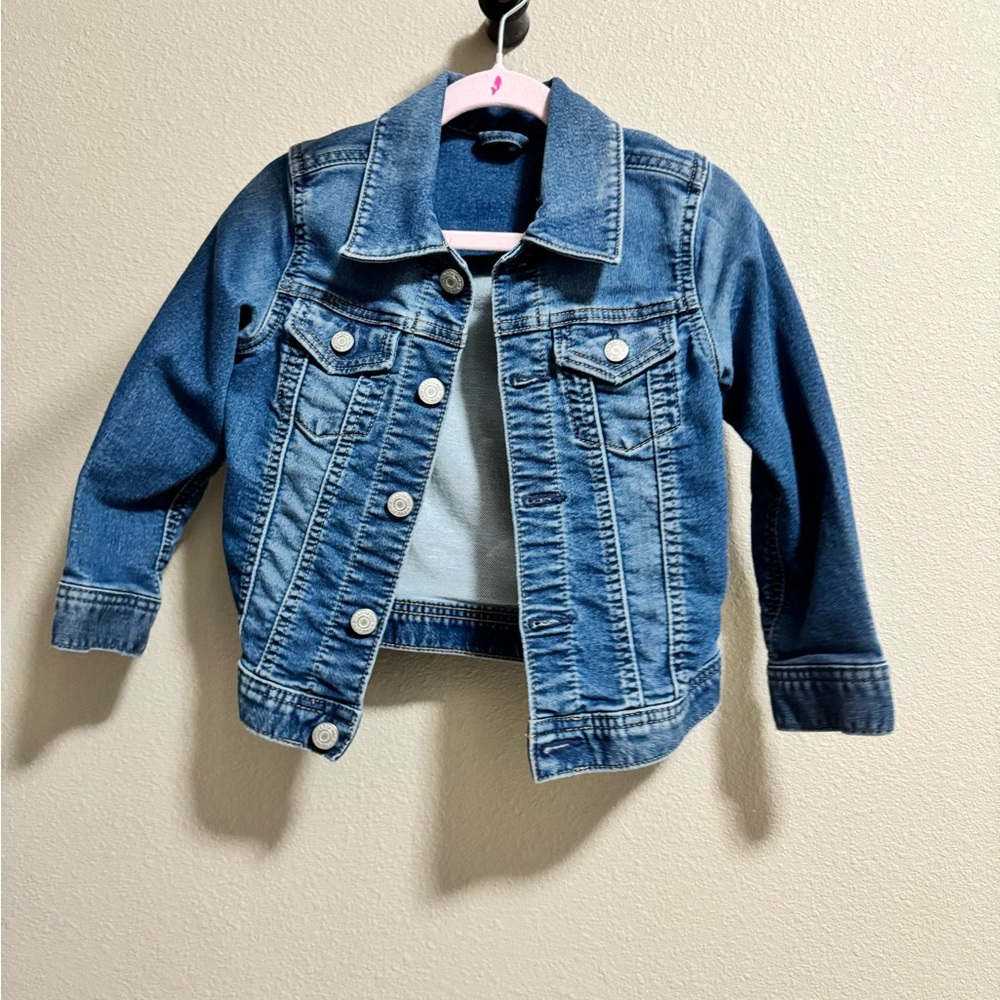 Classic Blue Denim Jacket for Kids